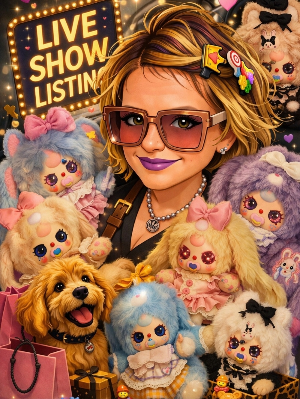 Live Show Listing. All details described on live show.No Cancel.No Accid…